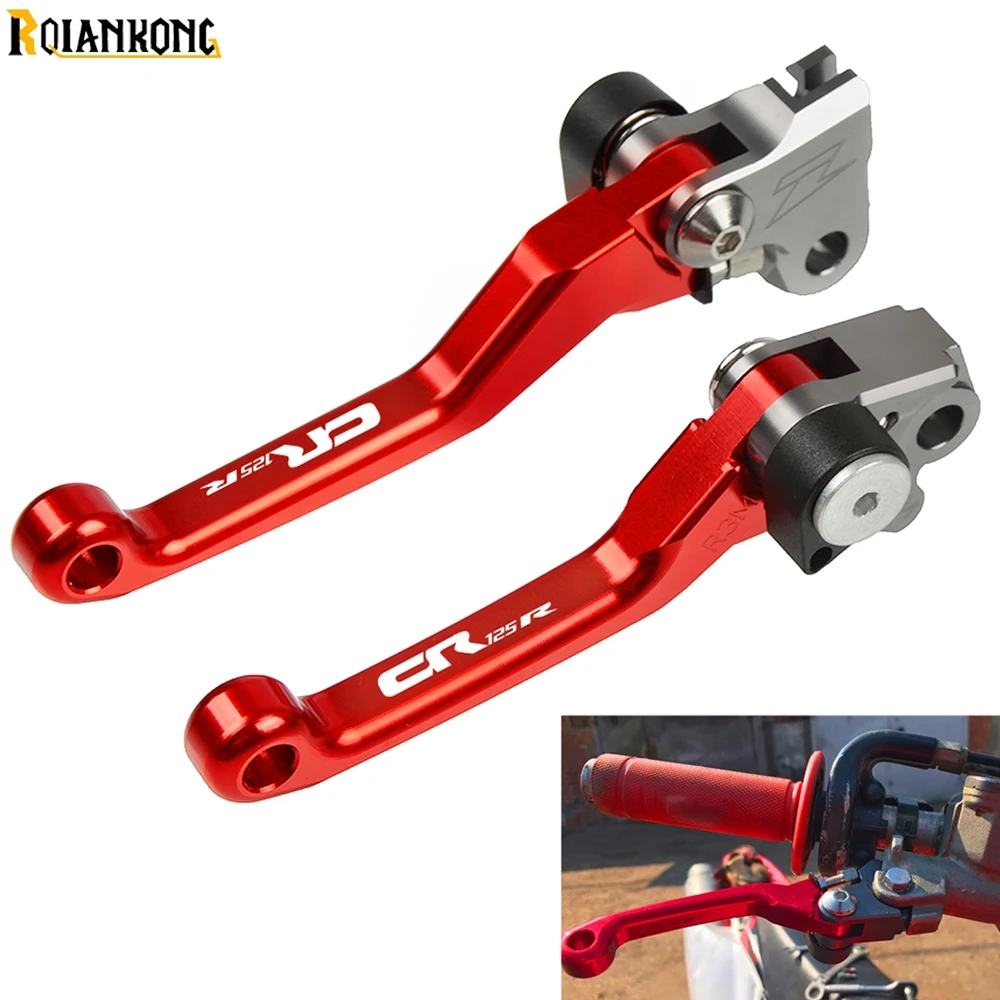 Для HONDA CR125R 2004 2005 2006 2007 2004-2007 CR 125R Dirt bike brakes мотоциклетные Рычаги сцепления ручка |