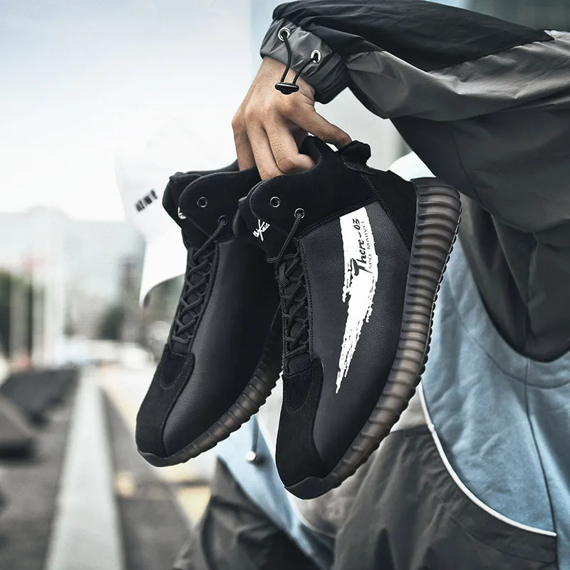 

High-Top Shoes Men's Fashion 2020 Spring New Style Korean-style Versatile High State Board Shoes Spring And Summer Mid-top Shoes