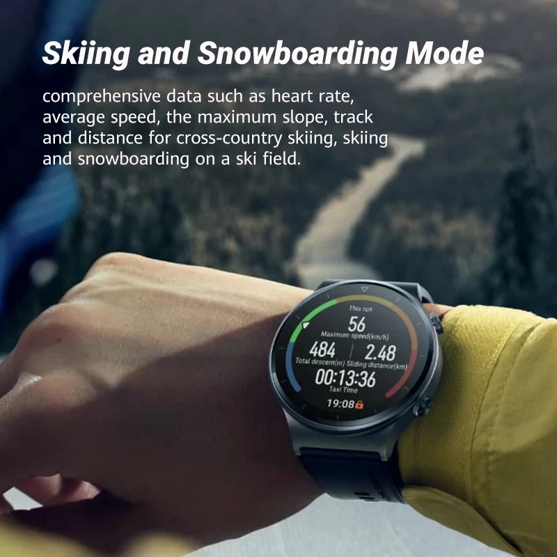 HUAWEI Watch GT 2 Pro/GT2  SmartWatch 14 Days Battery Life GPS Blood Oxygen Wireless Charging Kirin A1 Global Version Original