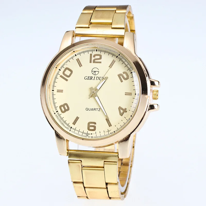 

Garry Dun Steel Belt Fine Measuring with Numbers MEN'S Watch geridun Men's AliExpress Hot Sales-Watch