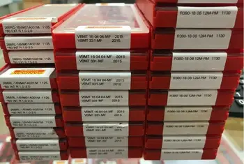 

10PCS CARBIDE INSERT VBMT 160404-MF 2015