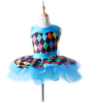 

The New Children's Female Manufacturers Selling Ballet Skirt 2432 Performance Stage Dance Clothes