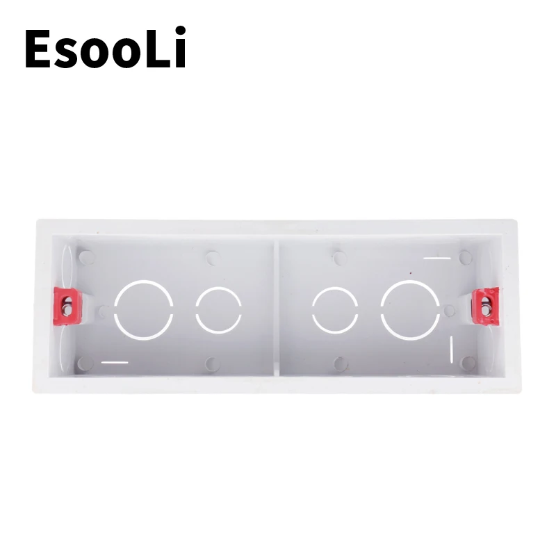 EsooLi белая/красная цветная Монтажная коробка внутренняя кассета 186 мм * 67 5 50 для 197