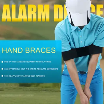 

H Elastic Golf Arm Posture Motion Correction Belt Golf Beginner Training Aids Durable Golf Training Accessories
