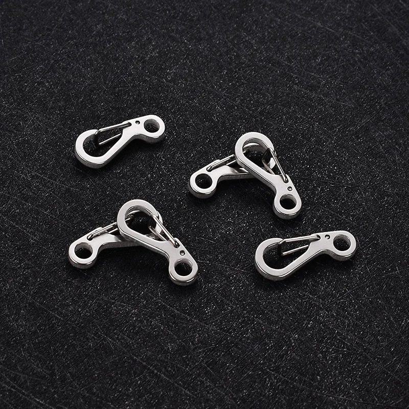 

Stainless Steel SF Mini Hanging Buckle Car Key Ring Key Ring Key Ring Metal Creative Gifts Car Accessories
