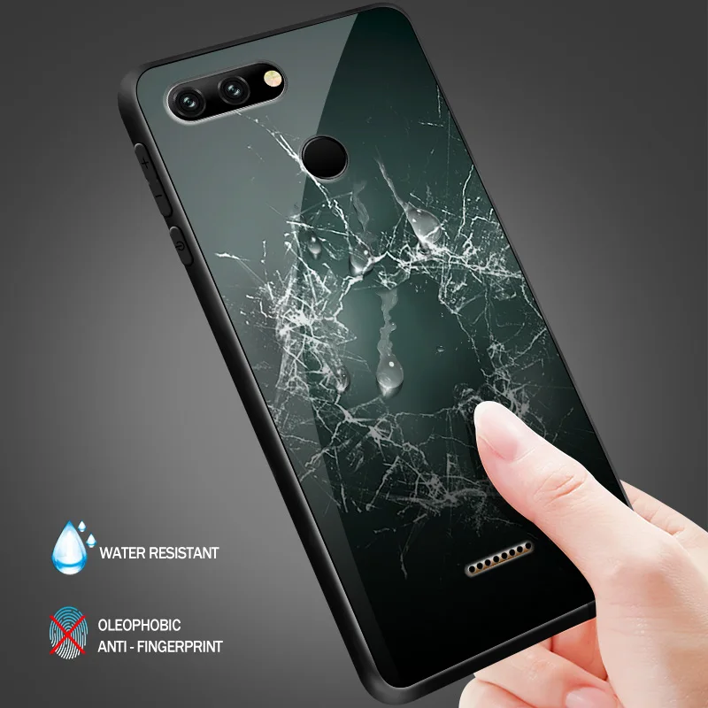 Для Xiaomi Redmi 6A 5A S2 GO Plus противоударный чехол из закаленного стекла для Vivo Z5X IQOO NEX AS S1 Pro роскошный защитный чехол