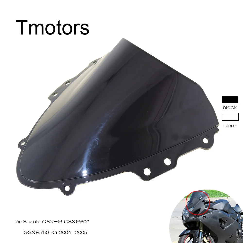 Новый Для Suzuki GSX R600 R750 GSXR600 GSXR750 GSXR 600 750 K4 2004 2005 04 05 moto rcycle лобовое стекло
