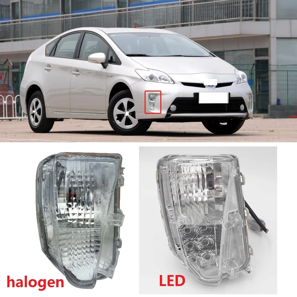 CAPQX для Toyota Prius 2012 автомобильный передний бампер противотуманные фары ходовые