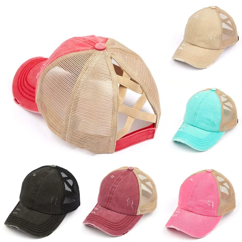 women's ponytail baseball cap