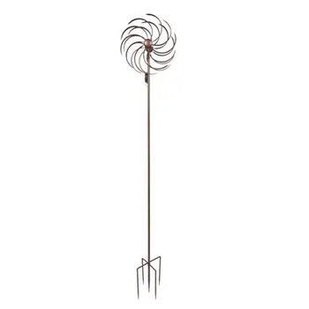 

Multicolored Windmill-Led Light Cyclone Shape Solar Energy Storage