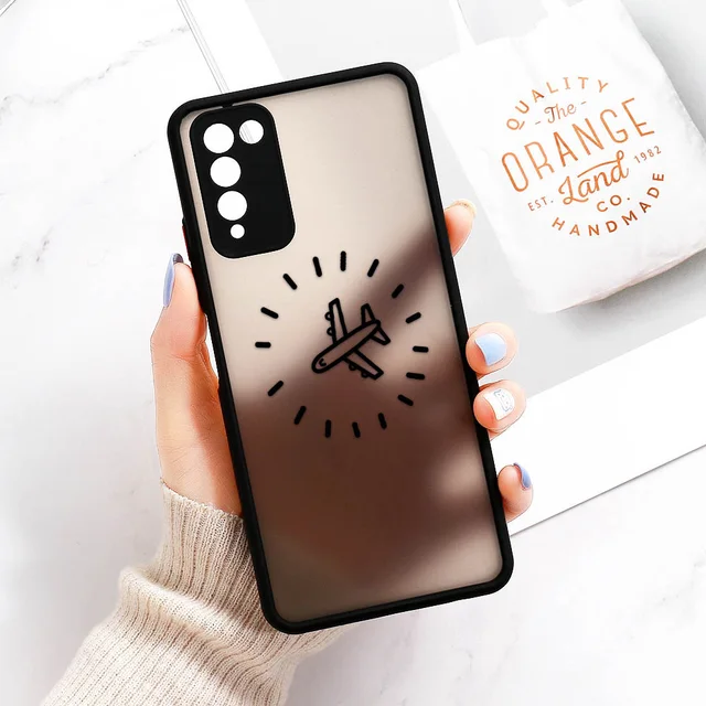 P40 Lite Case For Huawei P30 Pro P Smart 2021 Z S P50 Cases Painted Fundas On Huawei Nova 7i 5i Pro 5Z 7 6 SE Transparent Cover O206