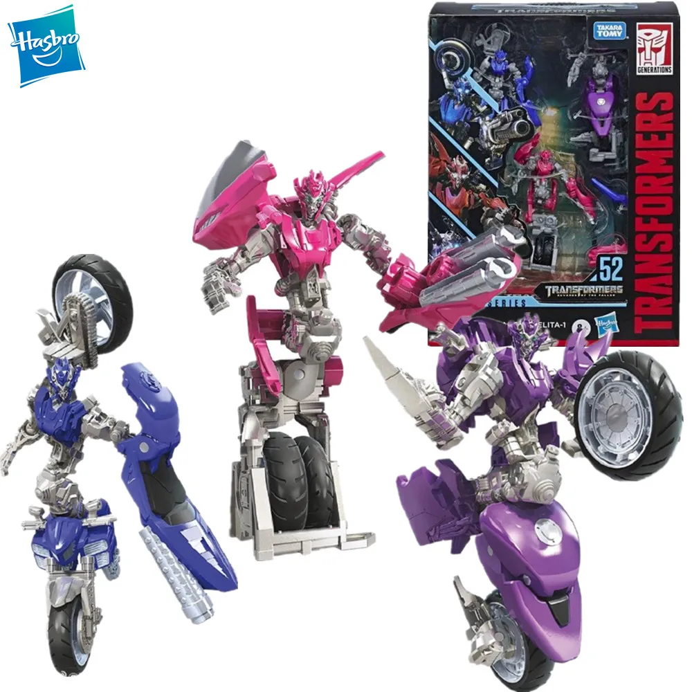 

Hasbro Transformers Toys Studio Series 52 Deluxe Class Arcee Chromia Elita-1 Action Figure Model Toys Transformers Masterpiece