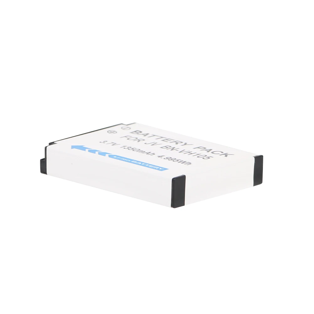 2 шт./партия,, 1350 мАч, BN-VH105, BNVH105, VH105, батареи для камеры JVC, GC-XA1, и GC-XA2, ADIXXION, Аккумулятор для видеокамеры