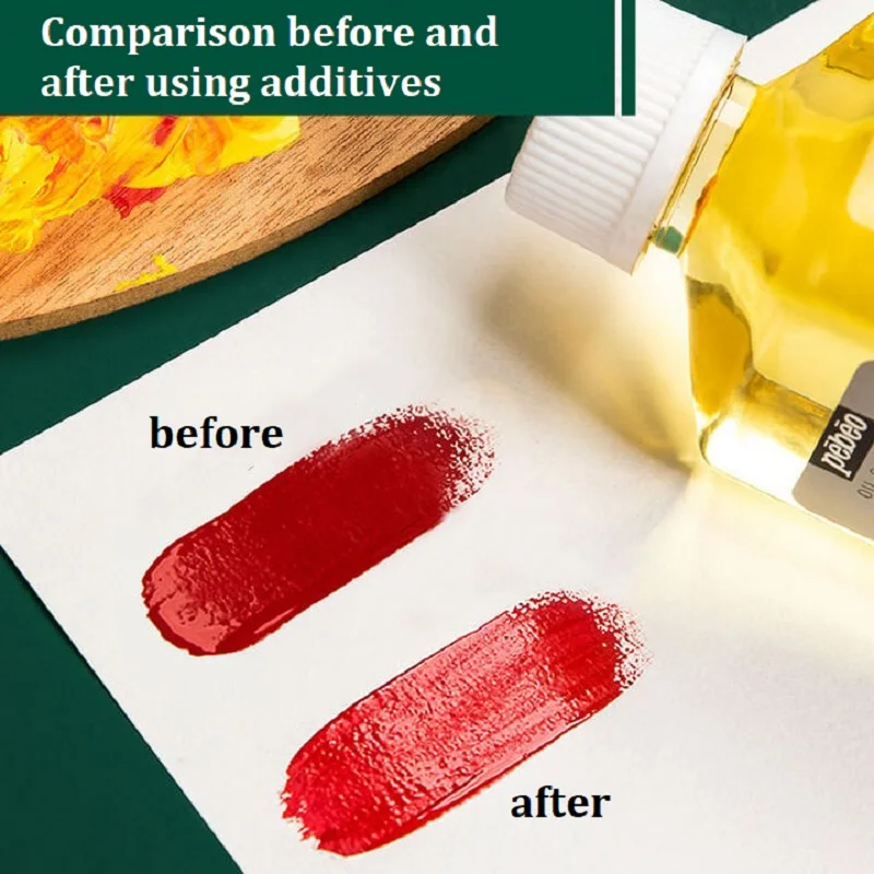 Pebeo 500ML Oil Paint Thinner Colorless And Odorless Oil Paint Medium Art Supplies Painting Tools Additive Drawing Art