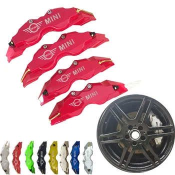 

Universal Plastic Disc Brake Caliper Covers With Mini Logo Size L/M/S For Mini Free Shipping