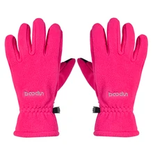 Флисовые перчатки для велоспорта с сенсорным экраном, зимние теплые перчатки для велосипеда, Зимние перчатки для спорта на открытом воздухе, ветрозащитные перчатки