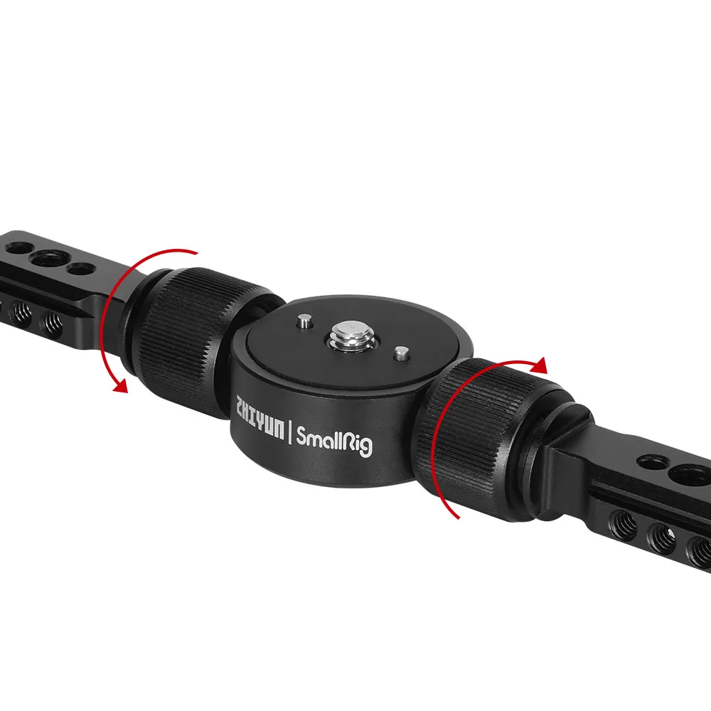 SmallRig Dual Handgrip for Zhiyun CRANE 3S Gimbal Stabilizer Handheld Grip With NATO Rail/Cold Shoe Tripod Support Handle 2857