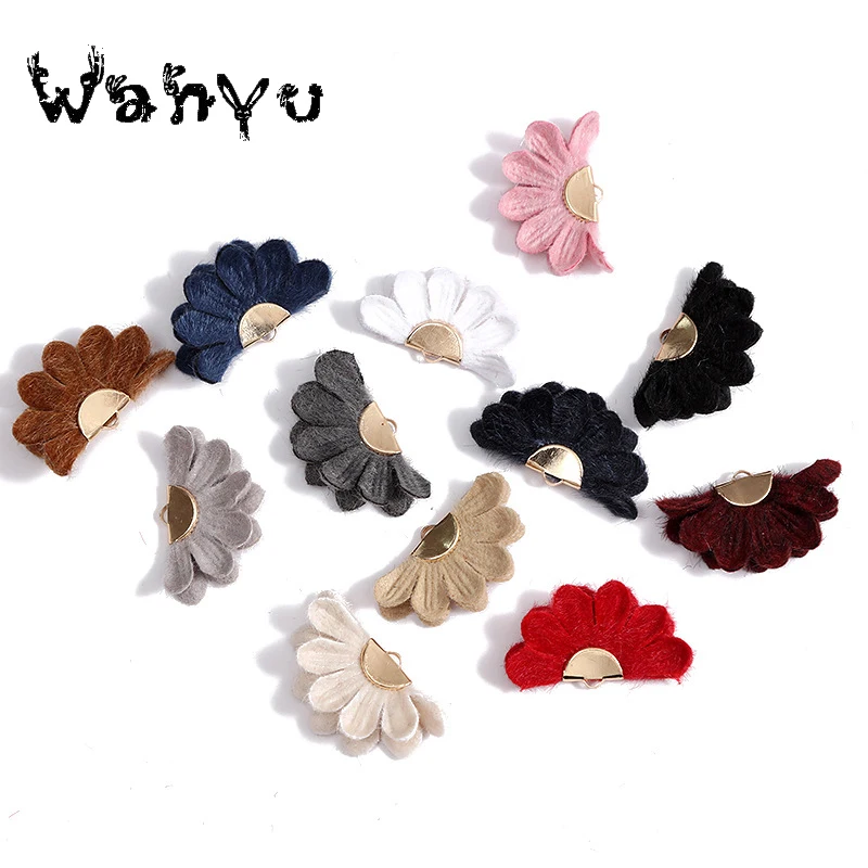 自制花朵流苏吊坠diy手工制作耳钉耳环耳夹成人材料包布艺配件 图片_高清大图 - 阿里巴巴 - 1 (4)