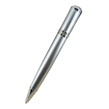 

ACME Brand Silver Pen Cool Gift for Cosmetics Promotion Purpose 3ml perfume glass bottle Draft Aluminium Ball Pen with Atomizer