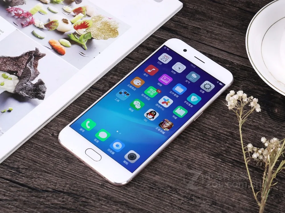 Международная ПЗУ Oppo R11 4G LTE сотовый телефон Snapdragon Android 7,1 5," ips 1920x1080 4G ram 64G rom 20.0MP отпечаток пальца