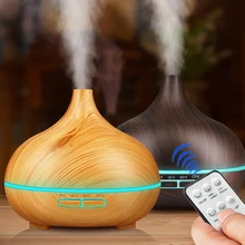 Благовония для ароматерапии светодиодный ароматический увлажнитель воздуха диффузор эфирного масла Электрический тумана домашний пульт дистанционного управления