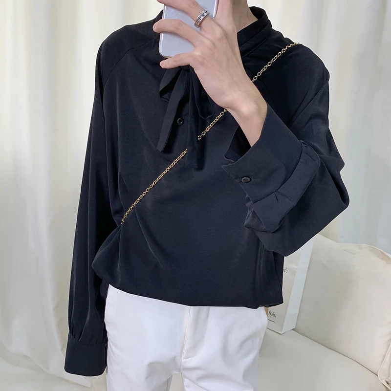 VODOF шелковая рубашка мужская Однотонная рубашка-смокинг бизнес Chemise Homme Повседневная Мужская s с длинным рукавом свадебное платье рубашки