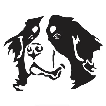 

PLAY COOL Car Sticker Switzerland Bernese Mountain Dog Head Windscreen Automobiles Motorcycles Exterior Accessories Vinyl Decal