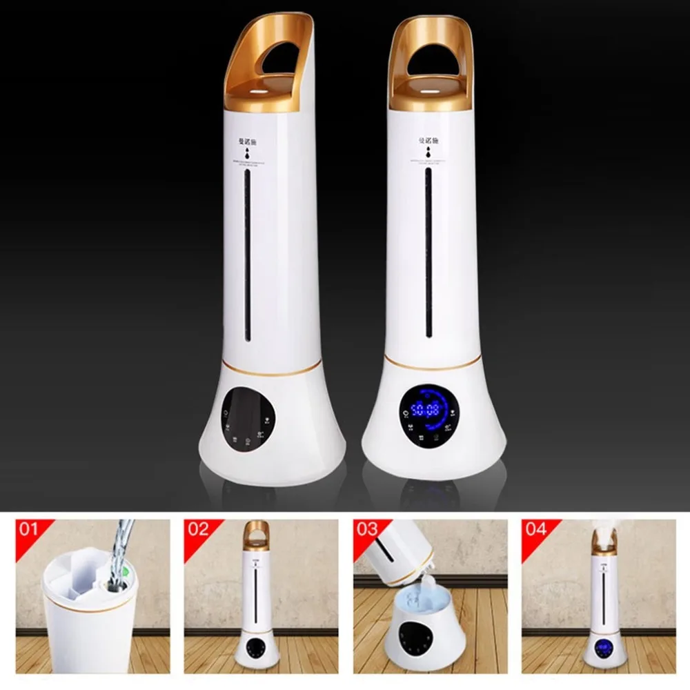  MNS-01 Ultrasound Humidifier High Capacity Aromatherapy Machine for Household Bedroom Mute Air Puri - 4000385272793