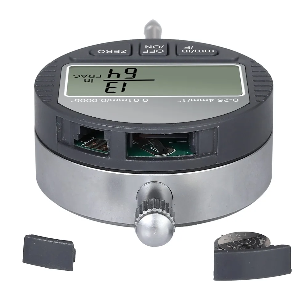 Proster для Индикатор цифрового набора 0,01/0,0005 ''/1/128” метрический тестовый датчик 0-25,4 мм/1 ''задняя крышка циферблата тест электронный