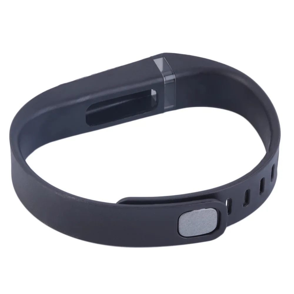 Большой Размер сменный Браслет для часов Браслет для FITBIT FLEX трекер ж/застежки цвет черный