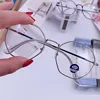 Vintage Anti Blue light Glasses Frame Round Lens Myopia Optical Mirror Simple Metal Women Men Transparent Eyewear Frames ► Photo 2/6