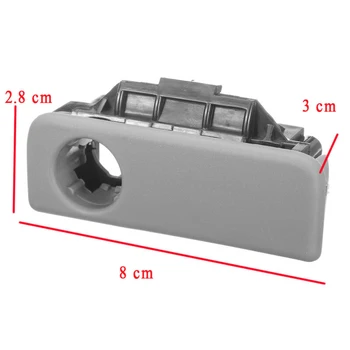 

Car Glove Box Lock Latch Handle For Toyota SIENNA 2004-2010 Replacement Compartment Durable
