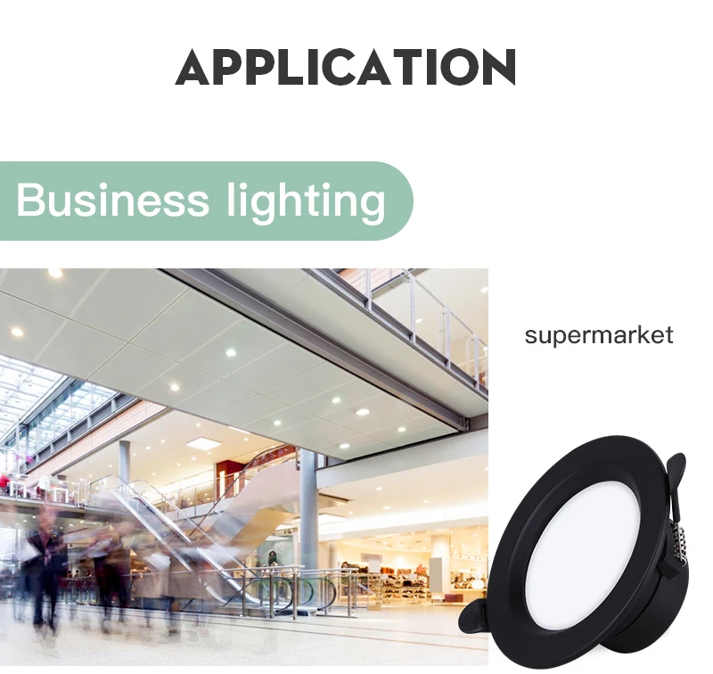 5W 7W 12W 18W AC220V 110V LED Spot Lights Indoor Lighting White/Warm Downlights LED Downlight Recessed Round LED Ceiling Lamp