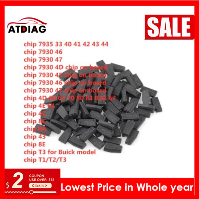 Xhorse VVDI Super Chip XT27A01 XT27A66 Work for Key Tool/VVDI MINI Tool| |