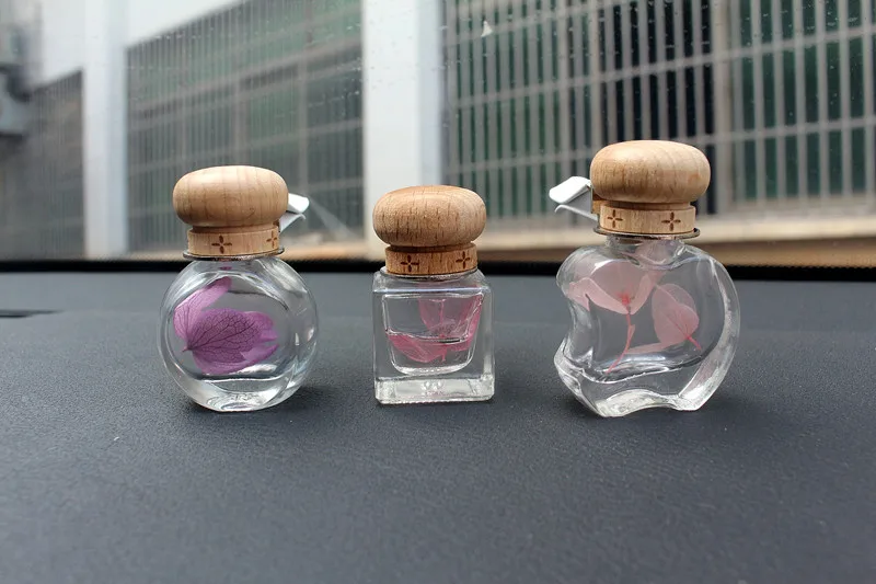 1pcs 6ml Car Smell Essential Oil Car Diffuser Perfume Bottle Air Freshener Car Accessories for Girls