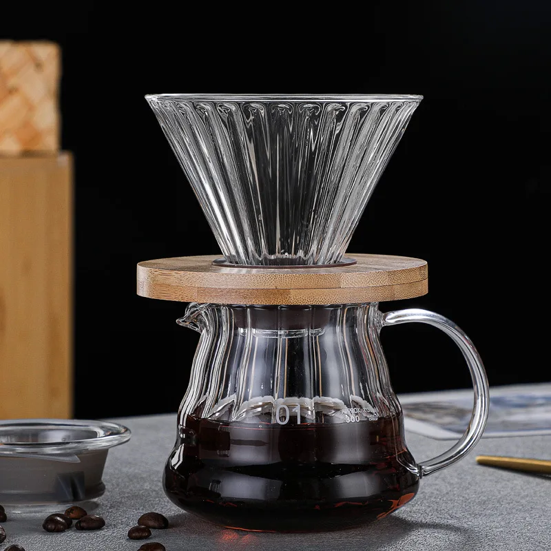 Seluna v60 jarra de vidro para café