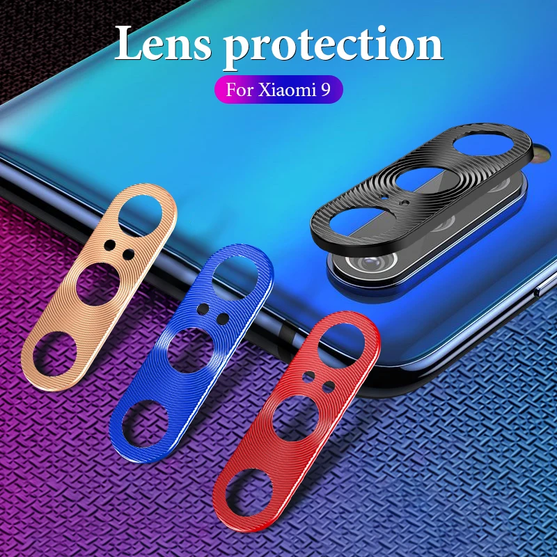 

For Xiaomi Mi9 Mi8 Mi 9 SE Mi8se Mix3 Alloy Metal Lens Protector Aluminum Ring Cover Rear Lens Ultra-thin Protective Film