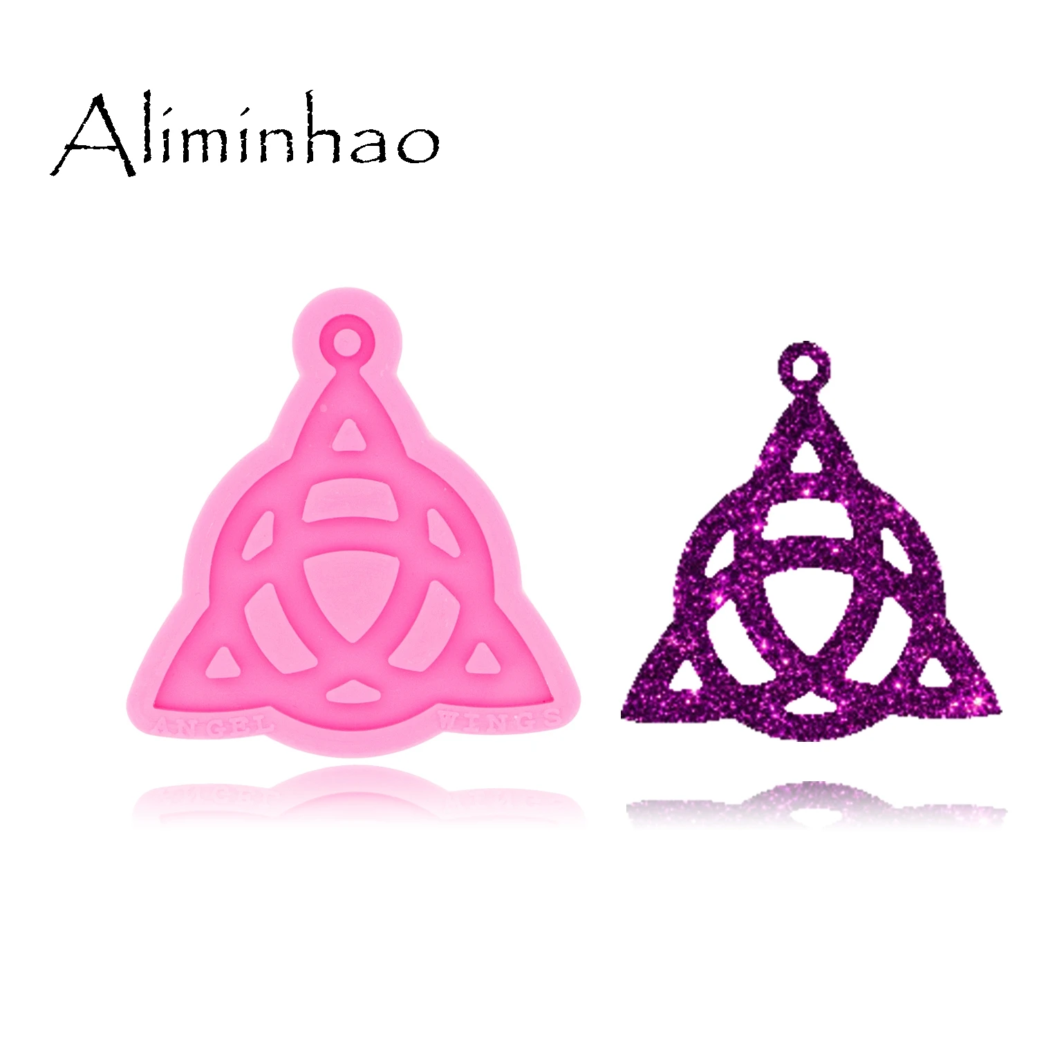 Silicone Mold Necklace Jewelry Epoxy Mould Crafting Keychain