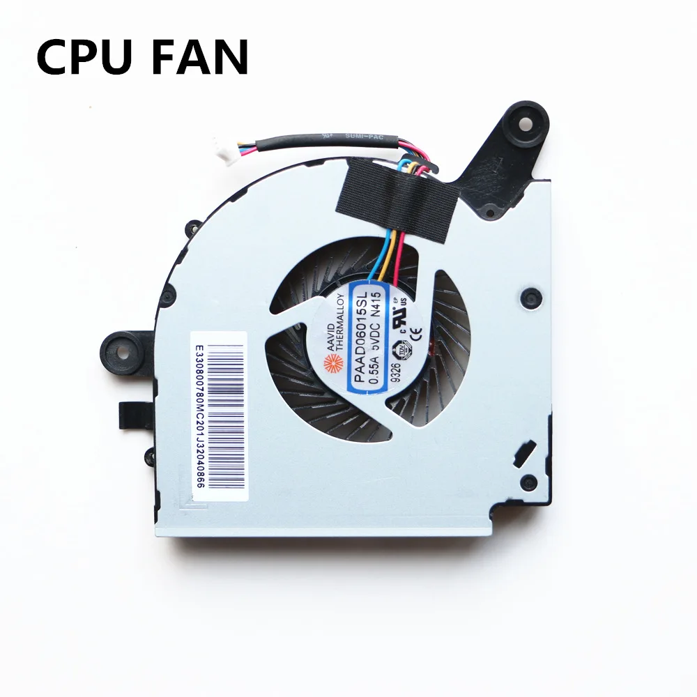 MS-17F3 вентилятор для MSI GF75 тонкий 8RC 8RD 9SC 9SD Вентилятор охлаждения процессора