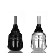 Ручка для татуировки 38 мм Регулируемая CNC резьба алюминиевый сплав Картридж ручка трубка для мужской большой ручной татуировки ручка