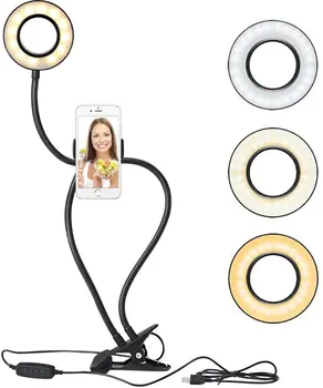 

Selfie LED Ring Light Selfie-Flash night lighting supplementary selfie Lamp for Live Stream Makeup With holder