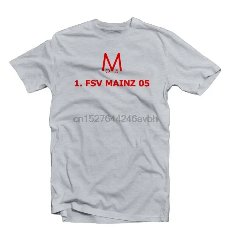 Camiseta Con Logo Basico Fsv Mainz 05 Camisetas Aliexpress