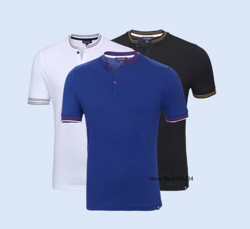 

New youpin PROEASE men fashion stand collar polo shirt Comfortable cotton Mesh Breathable Dry Cotton man Short Sleeve