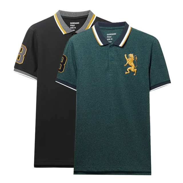 Giordano Men Polo Shirt Pack Of 2