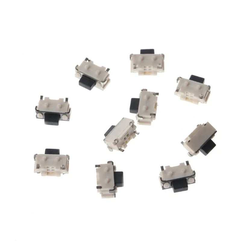 

10Pcs/Set Side Tactile Push Button Switch for Light Lamp Micro Switch 2x4x3.5mm