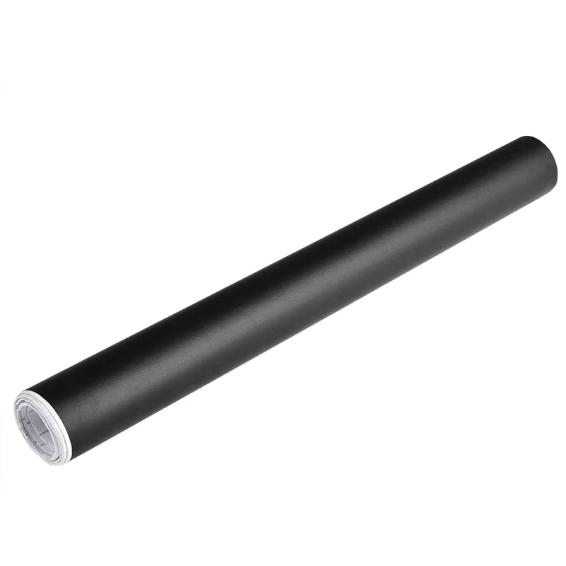 Car Wrapping Tool 1pc Black Matt 30x152cm Car Motor Foil Film Flexible Bubble-Free Stickers Weatherproof Easy Removable