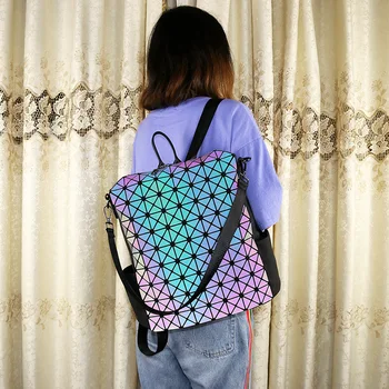 

Women's Backpack 2020 New Geometric Women's Backpack bts backpack