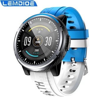 

Smartwatch Men Bluetooth Call Waterproof Multi Languages Sleep Heart Rate Smart Watch 2020 Android