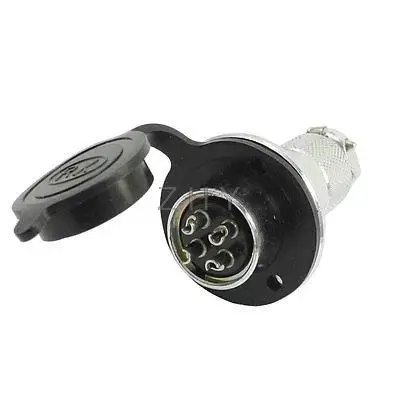 

Universal P20-4 4 Pin Plug Socket Electric Deck Aviation Circular Connector