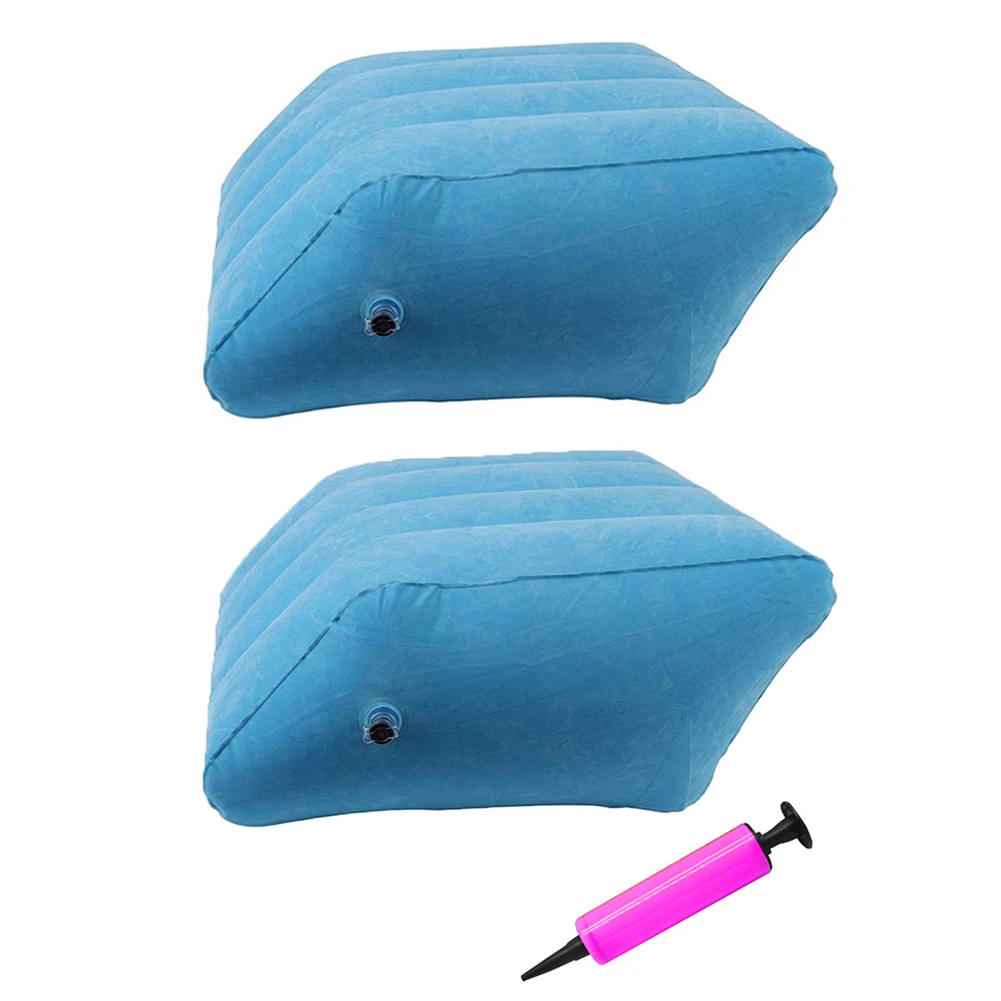 Dropshipping Knee Bed Wedge Sleeping Pillow Footrest Pillow Inflatable Portable Travel Home Office Foot Leg Pillow Cushion Dropshipping Knee Bed Wedge Sleeping Pillow Footrest Pillow Inflatable Portable Travel Home Office Foot Leg Pillow Cushion